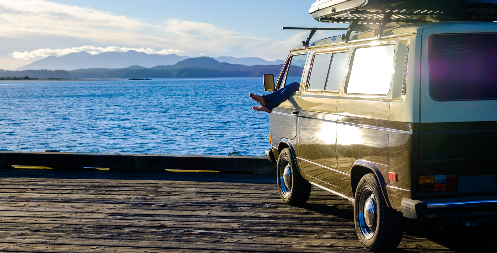 VW vanagon, Tofino, BC