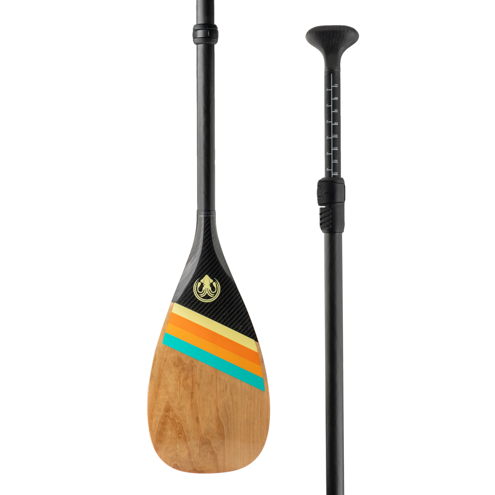 3-Part Starter Paddles - Carbon - Redwood Paddle Canada